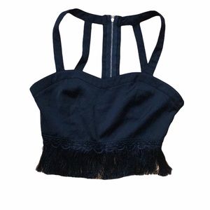Fringe Crop Top 3/$25